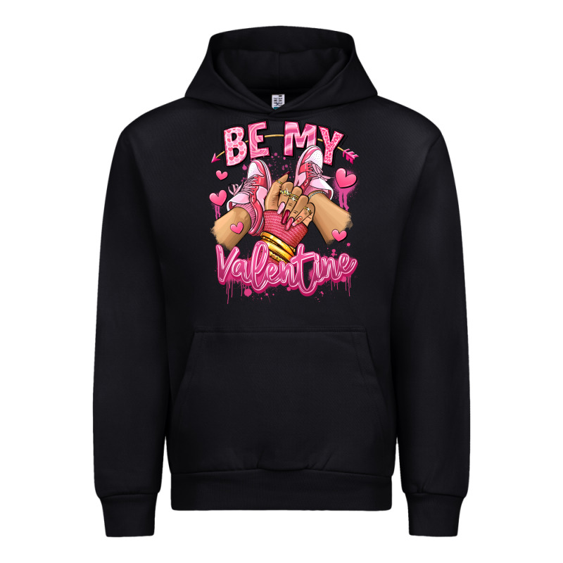 Be My Valentine Light Skinned Girl Sneakers Urban Hoodie by RanaPortraitStore | Teevron