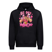 Black be my valentine light skinned girl sneakers Urban Hoodie - RanaPortraitStore