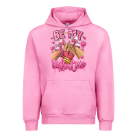 Fuchsia Pink be my valentine light skinned girl sneakers Urban Hoodie - RanaPortraitStore
