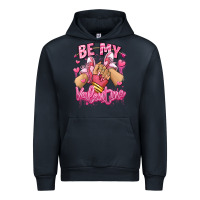 Navy be my valentine light skinned girl sneakers Urban Hoodie - RanaPortraitStore