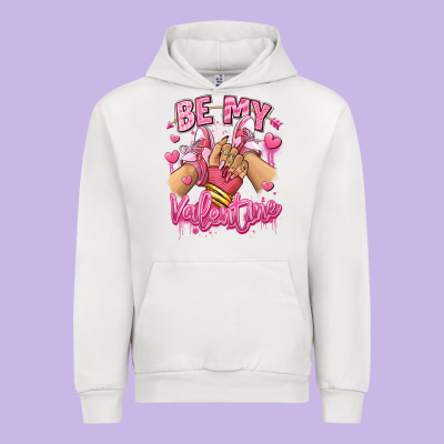 Be My Valentine Light Skinned Girl Sneakers Urban Hoodie Designed By Ranaportraitstore