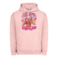 Pigment Salmon be my valentine light skinned girl sneakers Urban Hoodie - RanaPortraitStore