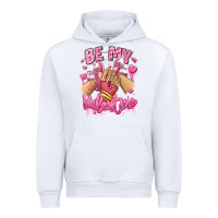 White be my valentine light skinned girl sneakers Urban Hoodie - RanaPortraitStore