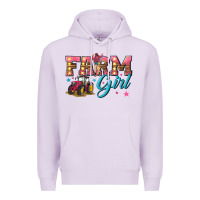 Lilac farm girl Premium Hoodie - texasbilliewilder