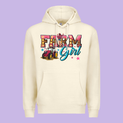Premium Hoodie farm girl