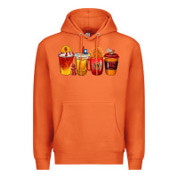 Carrot firefighter coffee cups Premium Hoodie - texasbilliewilder