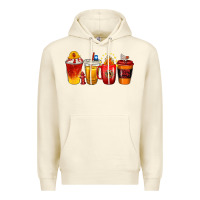 Sandshell firefighter coffee cups Premium Hoodie - texasbilliewilder