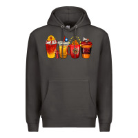 Smoke firefighter coffee cups Premium Hoodie - texasbilliewilder