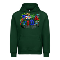 Forest Green pura vida costa rica rana Urban Hoodie - RanaPortraitStore