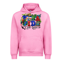 Fuchsia Pink pura vida costa rica rana Urban Hoodie - RanaPortraitStore