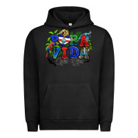 Pigment Black pura vida costa rica rana Urban Hoodie - RanaPortraitStore