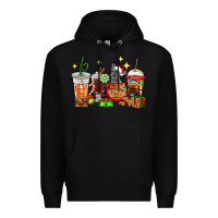 Black Christmas coffee cups with French Bulldog Premium Hoodie - RanaPortraitStore