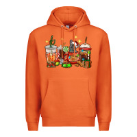 Carrot Christmas coffee cups with French Bulldog Premium Hoodie - RanaPortraitStore