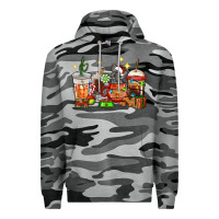 Slate Camo Christmas coffee cups with French Bulldog Premium Hoodie - RanaPortraitStore