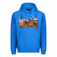 True Royal Christmas coffee cups with French Bulldog Premium Hoodie - RanaPortraitStore