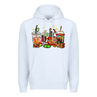 White Christmas coffee cups with French Bulldog Premium Hoodie - RanaPortraitStore