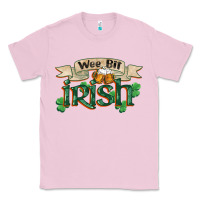 Bubblegum Pink wee bit irish st patrick's day Classic Tee - FaDigitalArtStudio