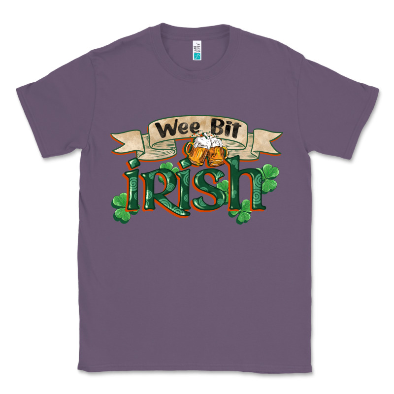 Wee Bit Irish St Patrick's Day Classic Tee by FaDigitalArtStudio | Teevron