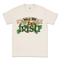 Natural wee bit irish st patrick's day Classic Tee - FaDigitalArtStudio