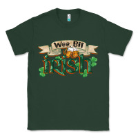 Sports Green wee bit irish st patrick's day Classic Tee - FaDigitalArtStudio