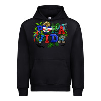 Black pura vida costa rica Urban Hoodie - RanaPortraitStore