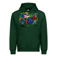 Forest Green pura vida costa rica Urban Hoodie - RanaPortraitStore