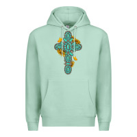 Gemstone Cross With Sunflowers And Butterflies Premium Hoodie | Teevron