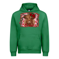 Emerald be mine cow Urban Hoodie - RanaPortraitStore