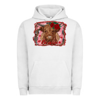 Pigment Lunar Rock be mine cow Urban Hoodie - RanaPortraitStore