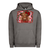 Pigment Tornado be mine cow Urban Hoodie - RanaPortraitStore