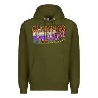 Glamping Girl Premium Hoodie | Teevron