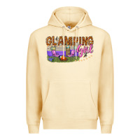 Pina Colada glamping girl Premium Hoodie - texasbilliewilder