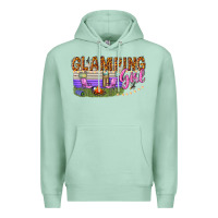 Seafoam glamping girl Premium Hoodie - texasbilliewilder
