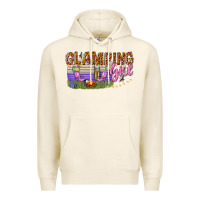 Tofu glamping girl Premium Hoodie - texasbilliewilder