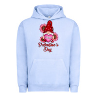 Pigment Grape Ice happy valentines day gnomes with sunflower Urban Hoodie - RanaPortraitStore