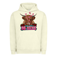 Pigment Pistachio be mine cow Urban Hoodie - RanaPortraitStore