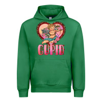 Emerald cupid heart Urban Hoodie - RanaPortraitStore