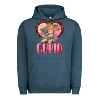 Pigment Midnight Navy cupid heart Urban Hoodie - RanaPortraitStore