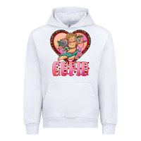 White cupid heart Urban Hoodie - RanaPortraitStore