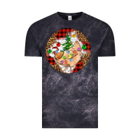 Cloud Black Christmas chicken Vintage Tee - Artiststas