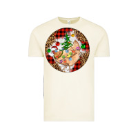 Vintage Arctic Christmas chicken Vintage Tee - Artiststas