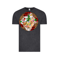 Vintage Black Christmas chicken Vintage Tee - Artiststas