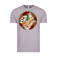 Vintage Zinc Christmas chicken Vintage Tee - Artiststas