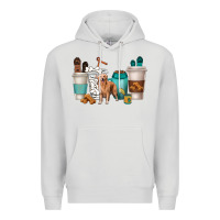 Dove Grey golden retriever dog coffee cups Premium Hoodie - texasbilliewilder