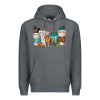 Rock golden retriever dog coffee cups Premium Hoodie - texasbilliewilder