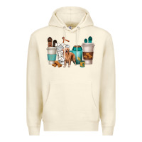 Sandshell golden retriever dog coffee cups Premium Hoodie - texasbilliewilder