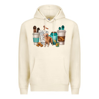 Tofu golden retriever dog coffee cups Premium Hoodie - texasbilliewilder