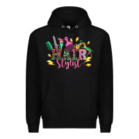 Black hair stylist Premium Hoodie - texasbilliewilder