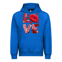 Cobalt love kiss Urban Hoodie - RanaPortraitStore