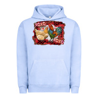 Pigment Grape Ice xoxo rooster and chicken Urban Hoodie - RanaPortraitStore